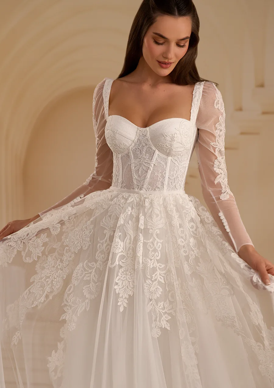Νυφικό Rossalia | Νυφικά φορέματα και είδη γάμου Mon Amour Bridal