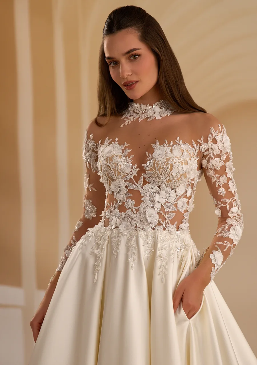 Νυφικό Gladis | Νυφικά φορέματα και είδη γάμου Mon Amour Bridal