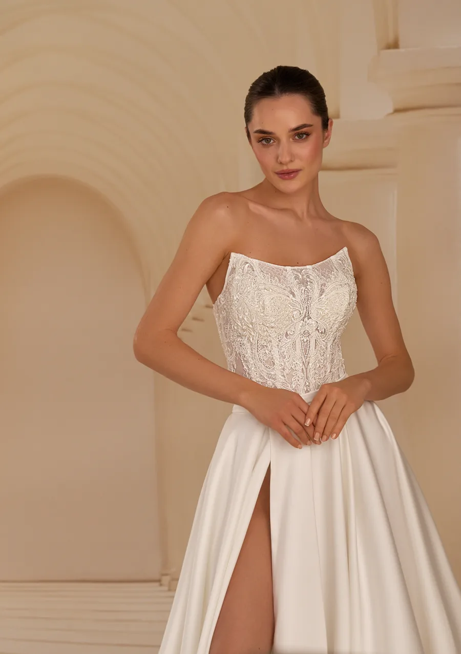 Νυφικό Amorett | Νυφικά φορέματα και είδη γάμου Mon Amour Bridal