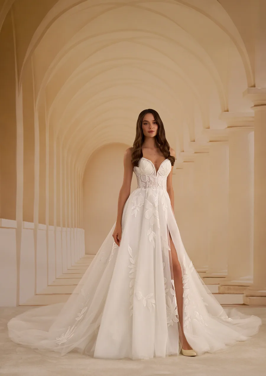 Νυφικό Millisa | Νυφικά φορέματα και είδη γάμου Mon Amour Bridal