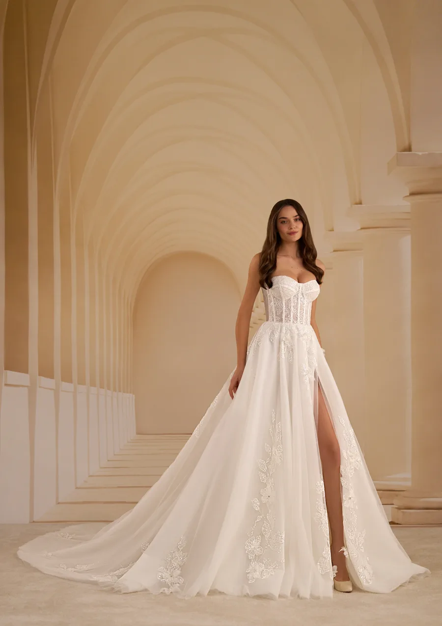 Νυφικό Klemans | Νυφικά φορέματα και είδη γάμου Mon Amour Bridal